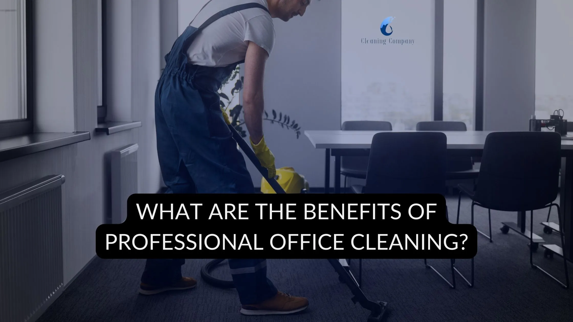 What are the benefits of professional office cleaning?