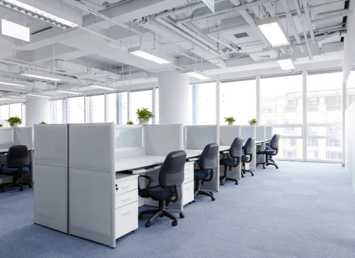 Clean Floors in Offices