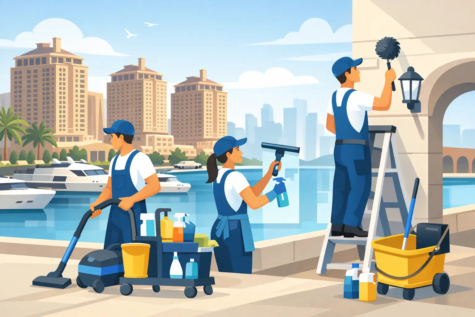 Best Cleaning Company in The Pearl Qatar