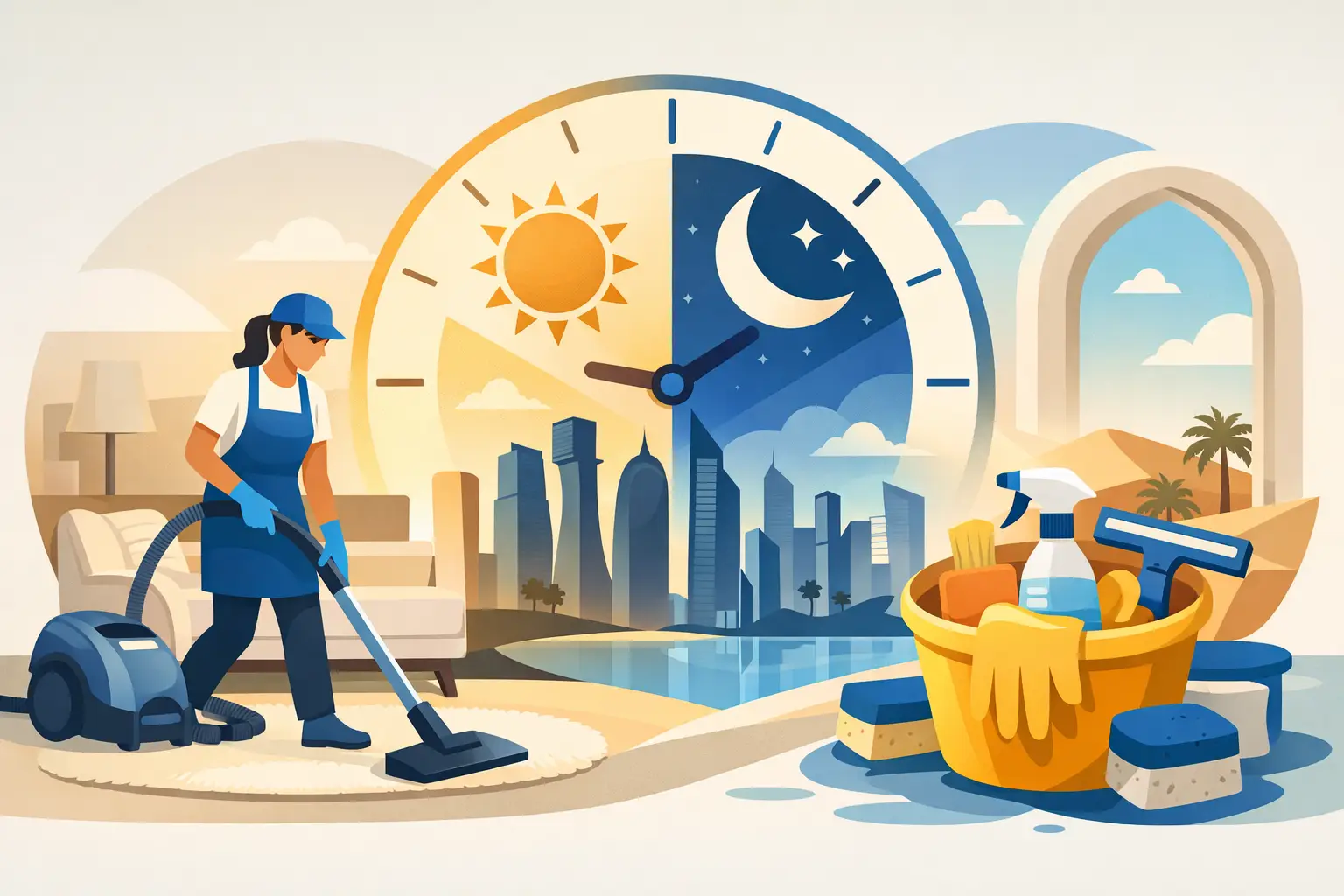 Best Time for Deep Cleaning in Qatar
