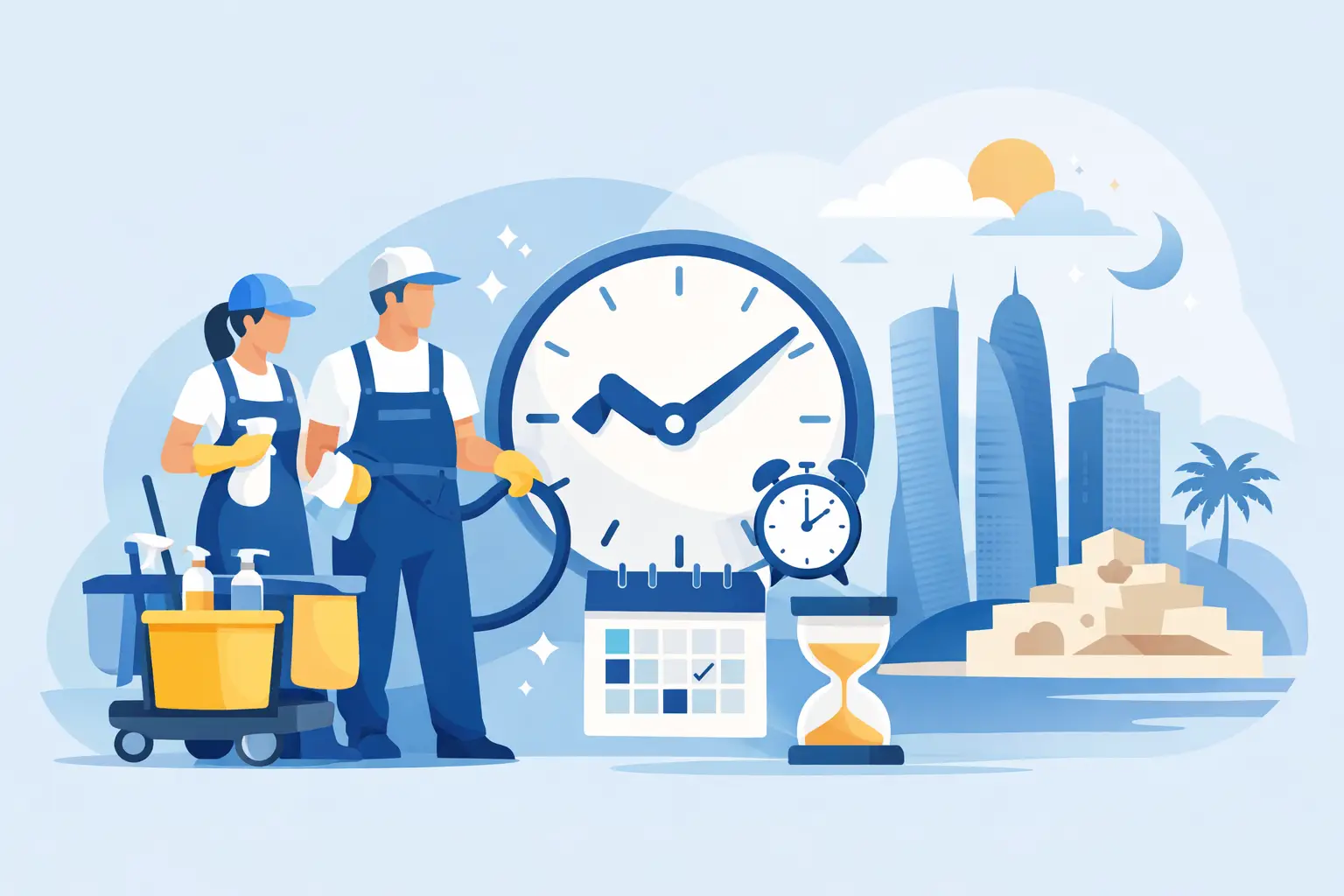 Best Time to Book Cleaning Services in Qatar