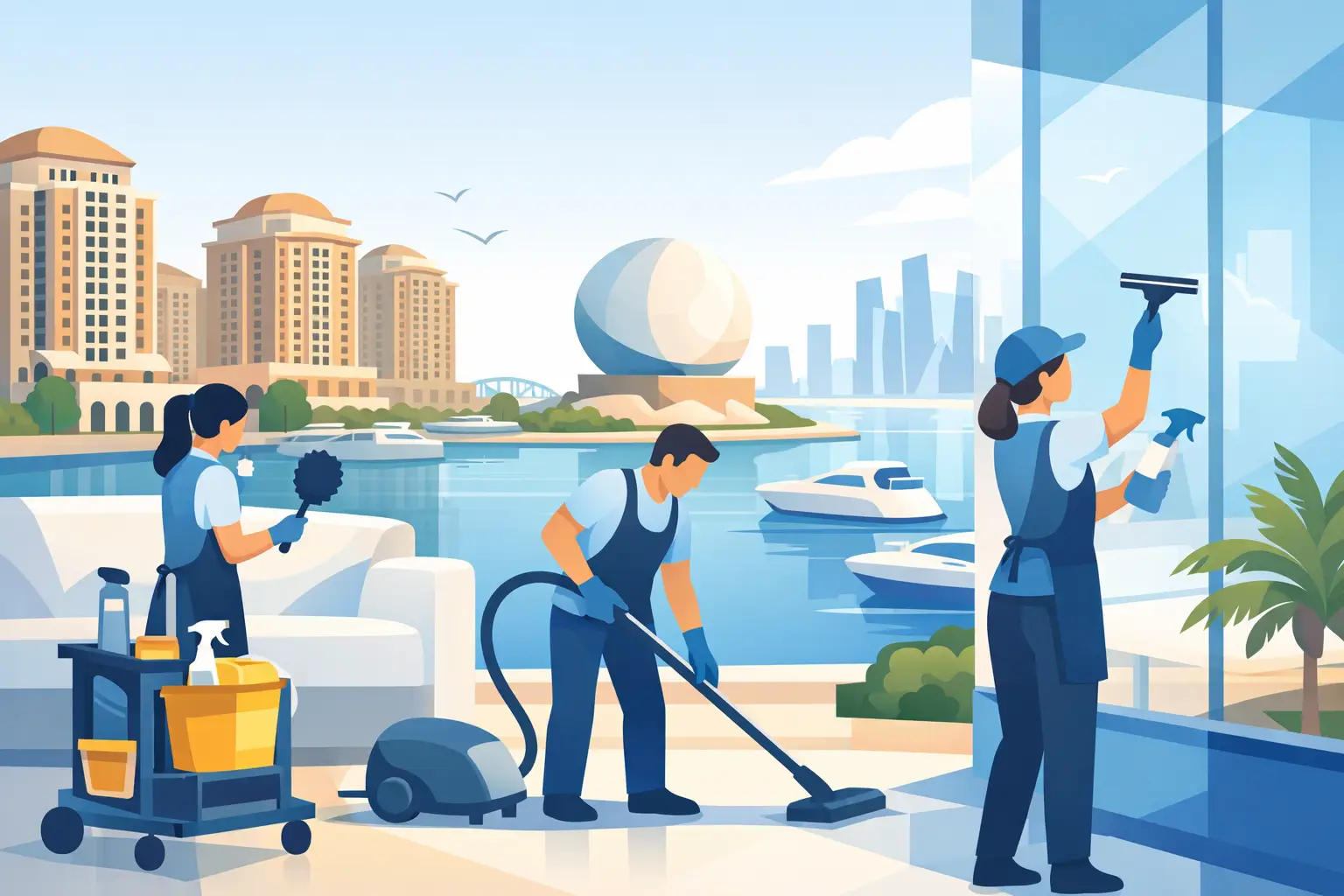 Cleaning Services The Pearl Residents Trust