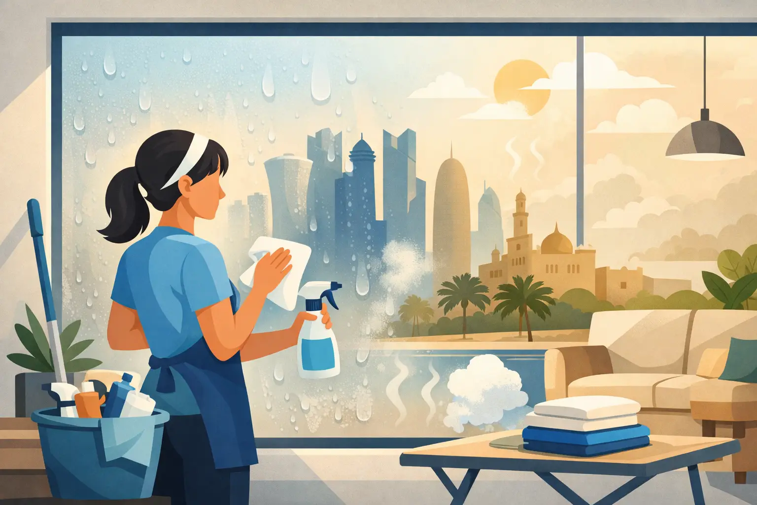 Cleaning Your Home During Qatar's Humid Season