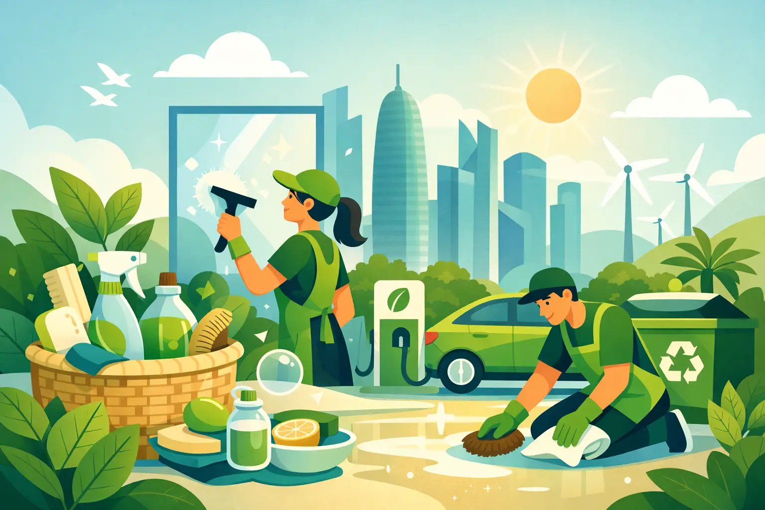 Eco Friendly Cleaning Doha That Works