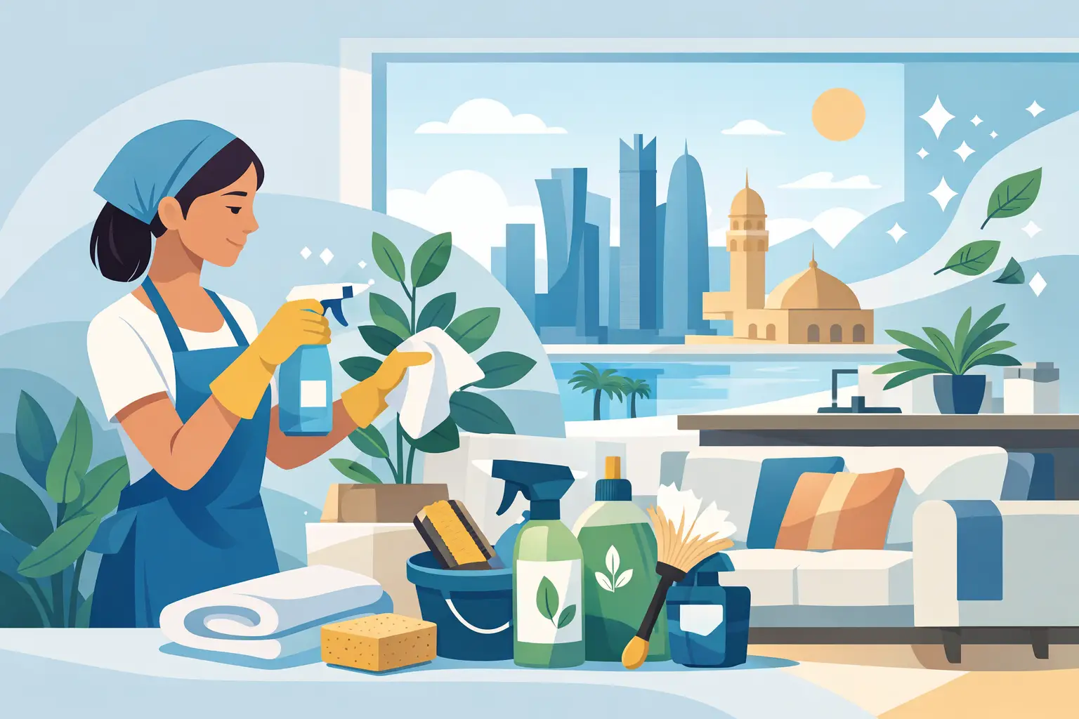 Healthy Home Cleaning Guide Qatar