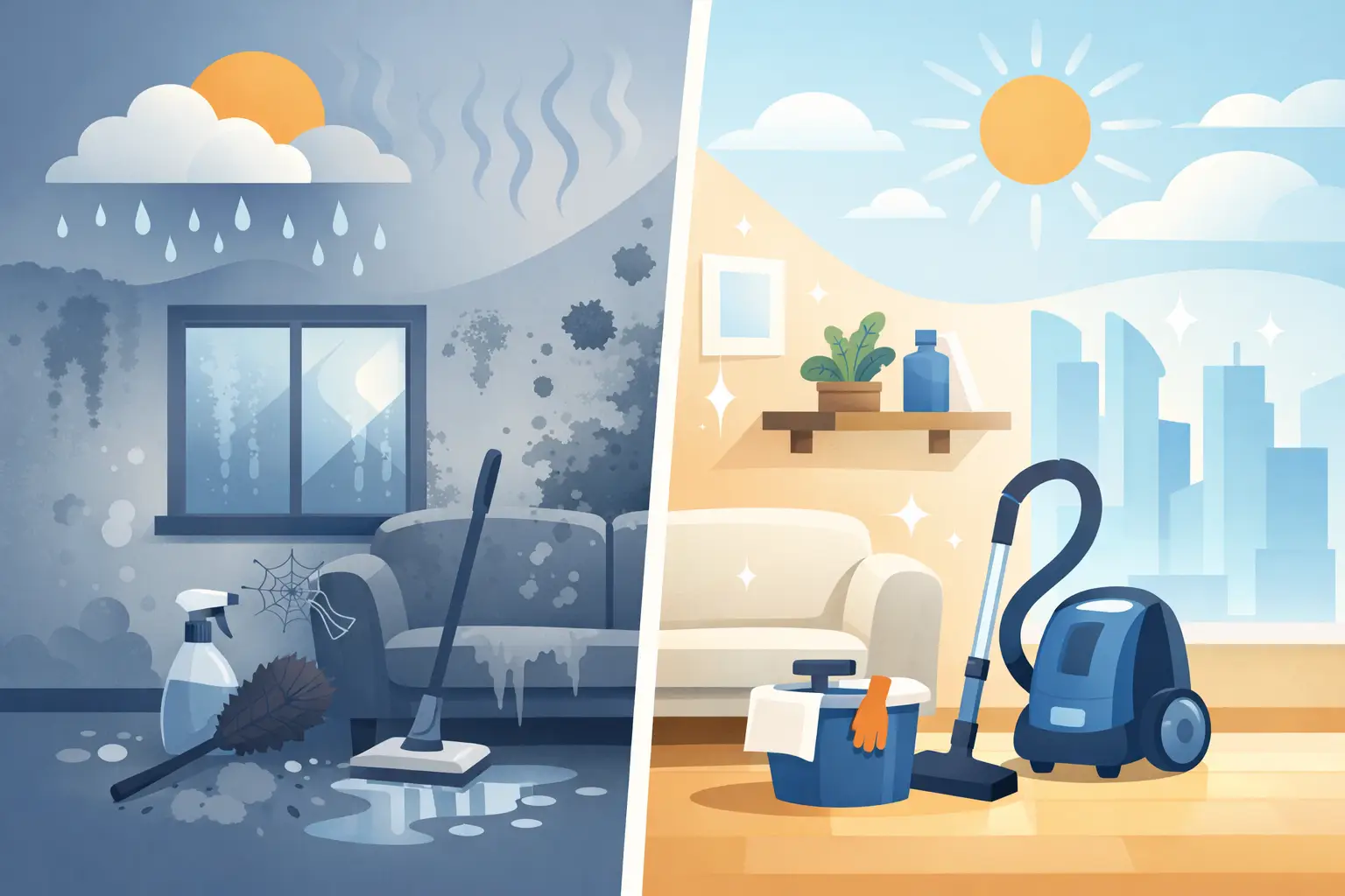 How Qatar Humidity Affects Home Cleanliness