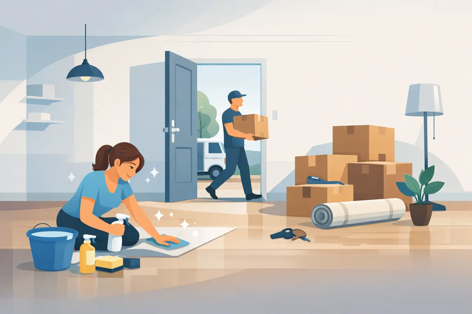 Move Out Cleaning Guide for a Stress-Free Exit