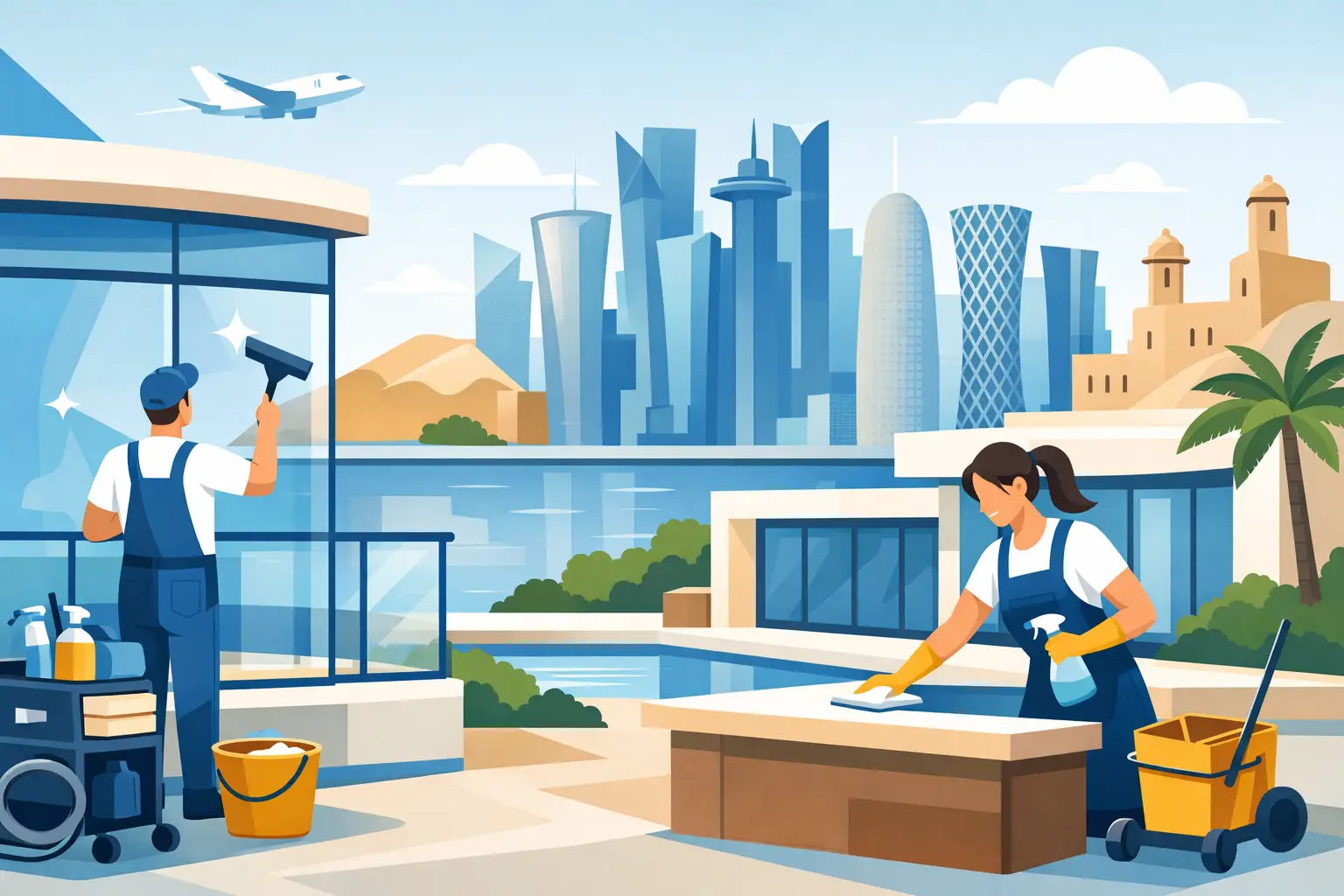 Real Estate Cleaning Services Qatar