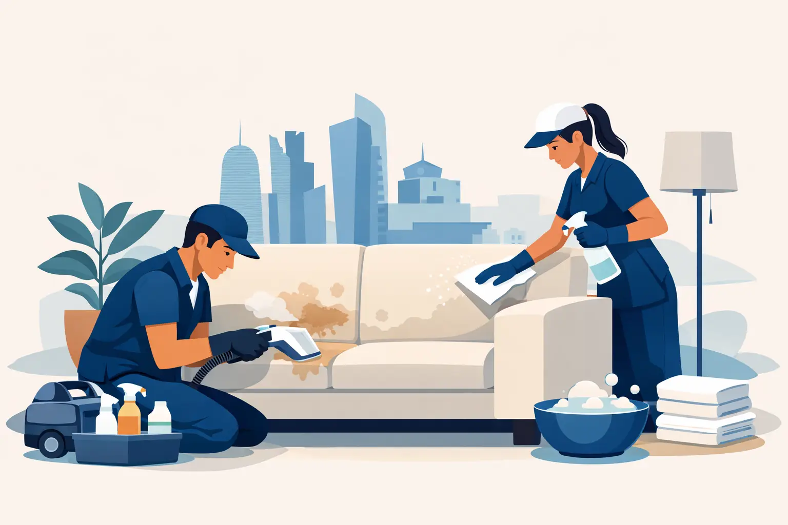 Sofa Stain Removal Experts in Qatar