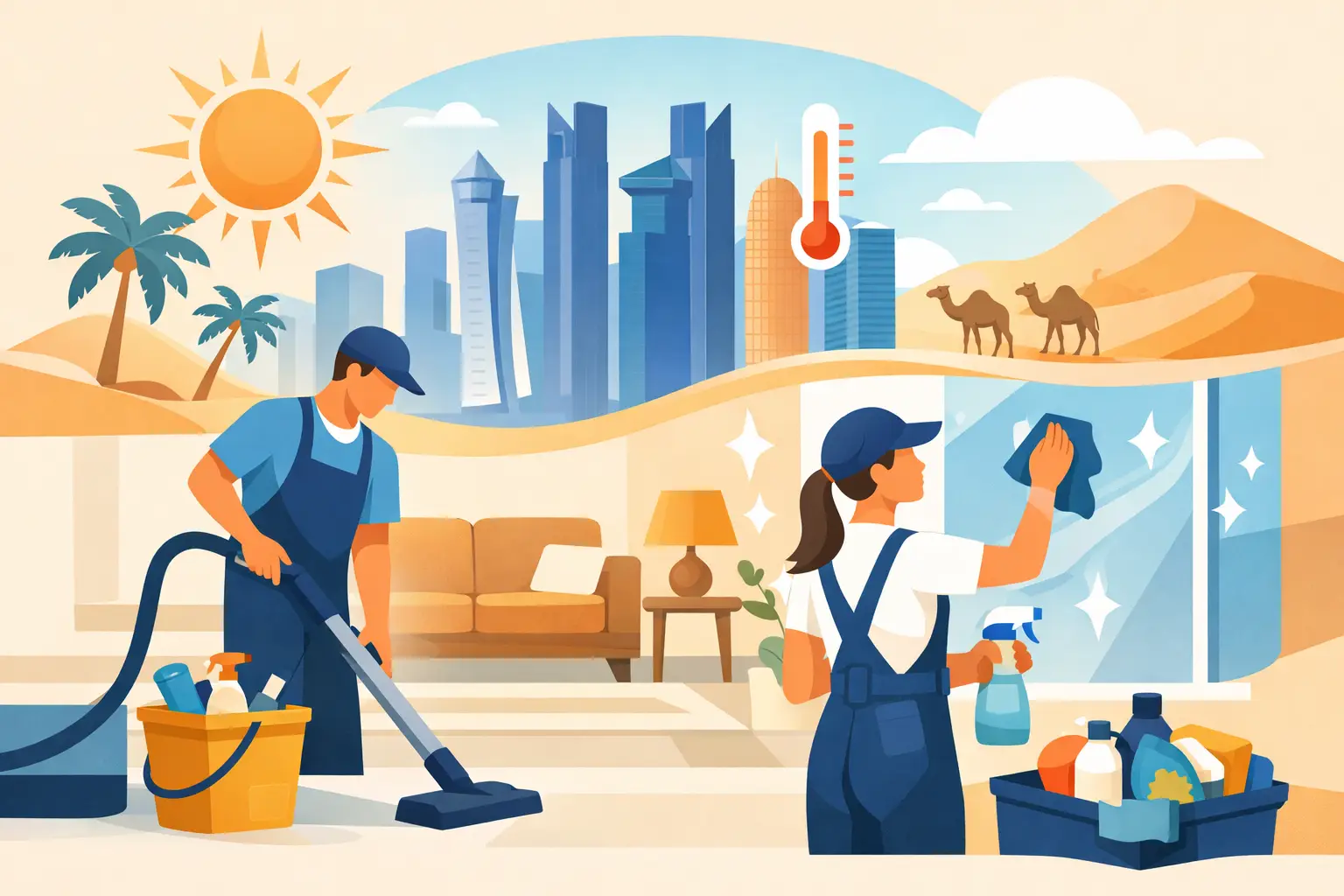 Summer Deep Cleaning Importance in Qatar