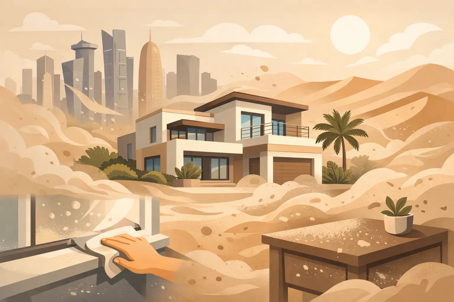 Why Is My House Always Dusty in Qatar?