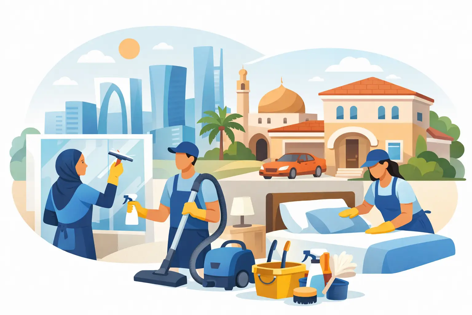 Best Cleaning Services in Al Aziziya for Every Space