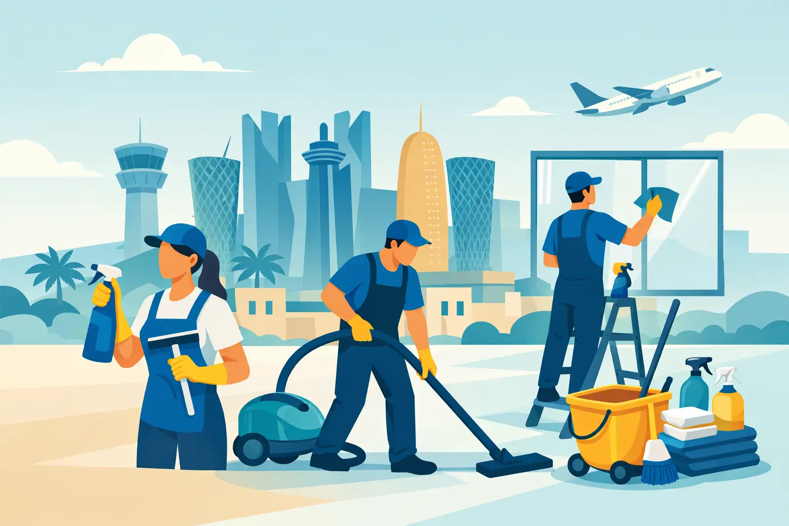 Best Cleaning Services in Old Airport, Doha