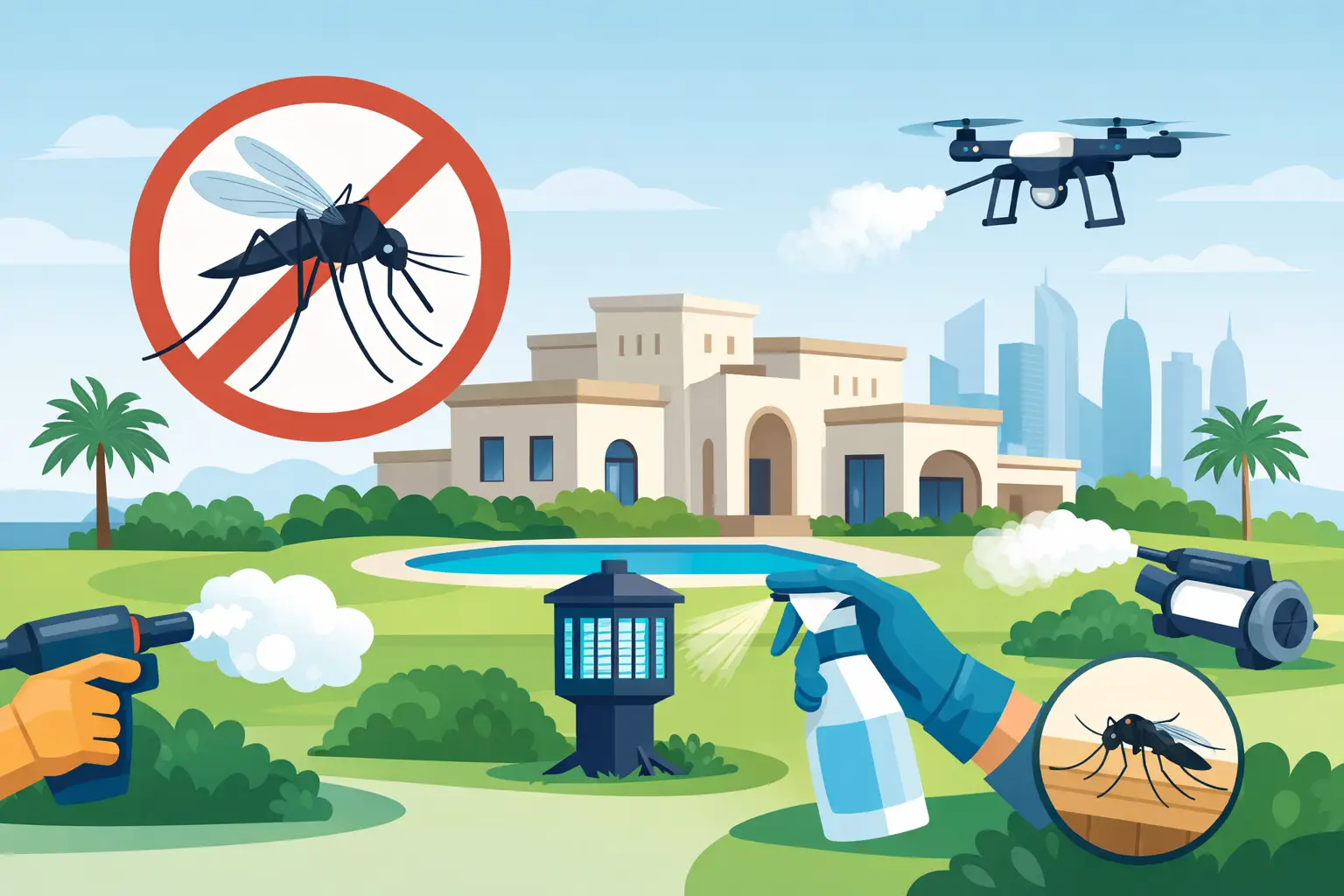 Best Mosquito Control in Qatar for Homes