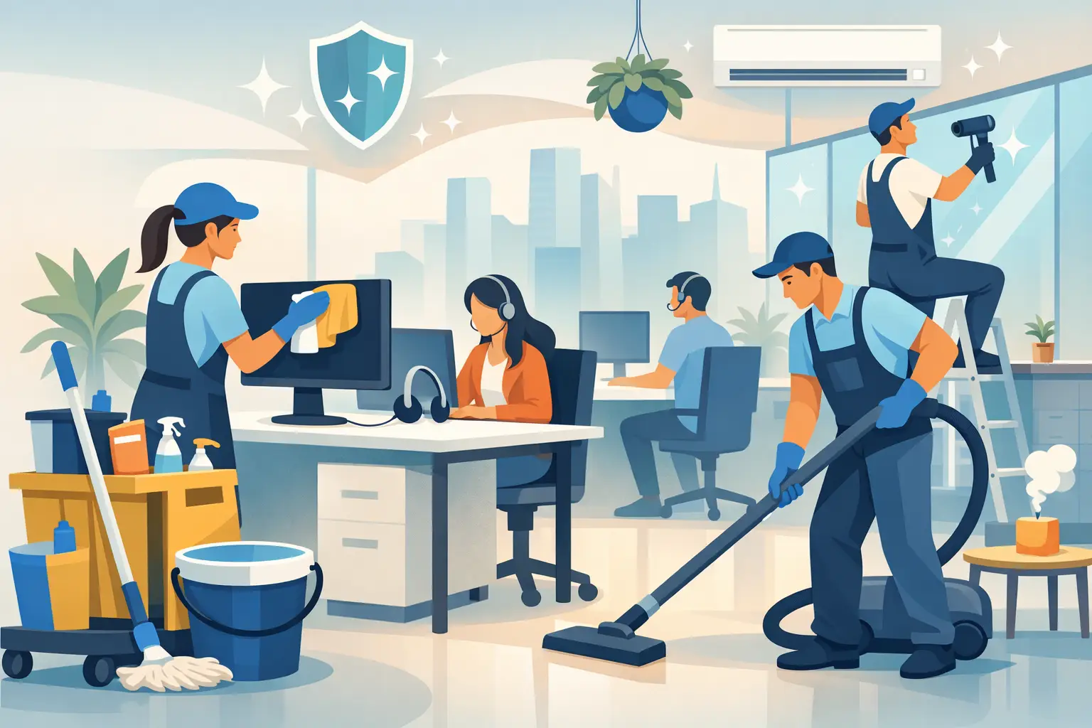 Call Center Cleaning Services Doha That Keep Teams Well