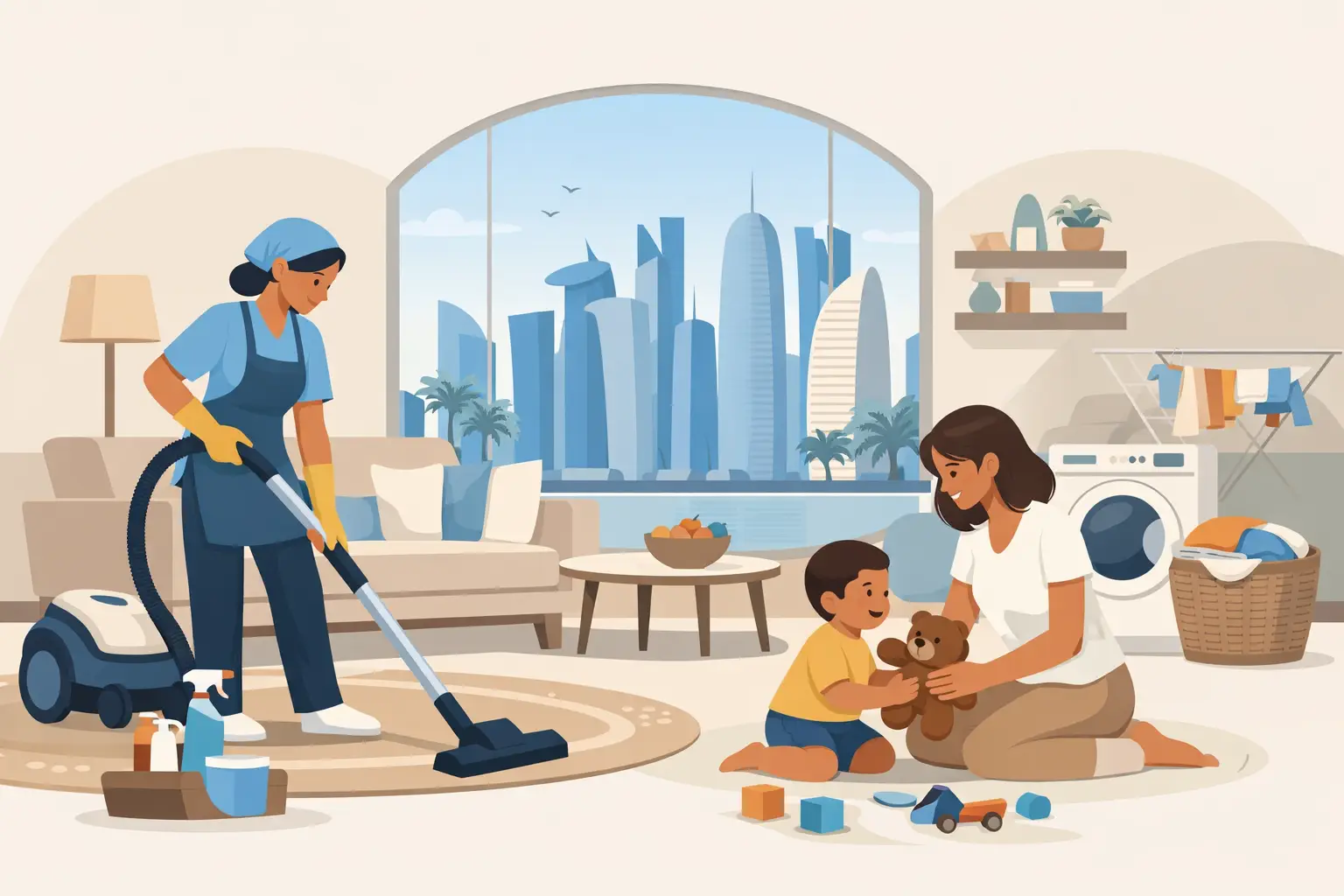 Home Cleaning in Doha That Fits Real Life