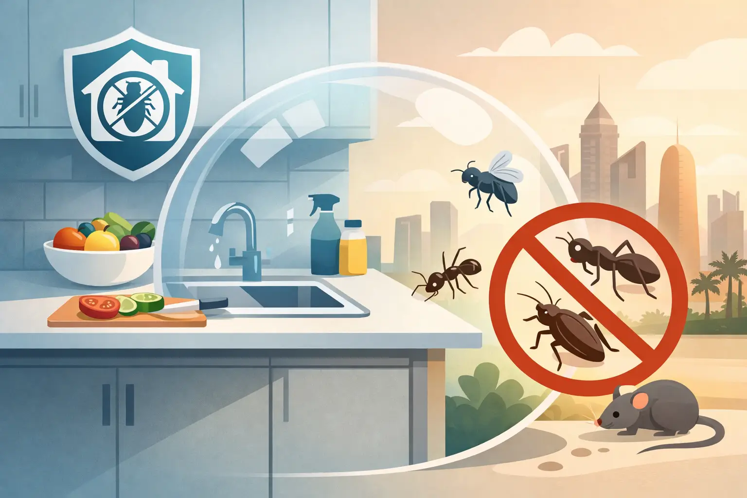 How to Prevent Kitchen Pests in Doha Homes