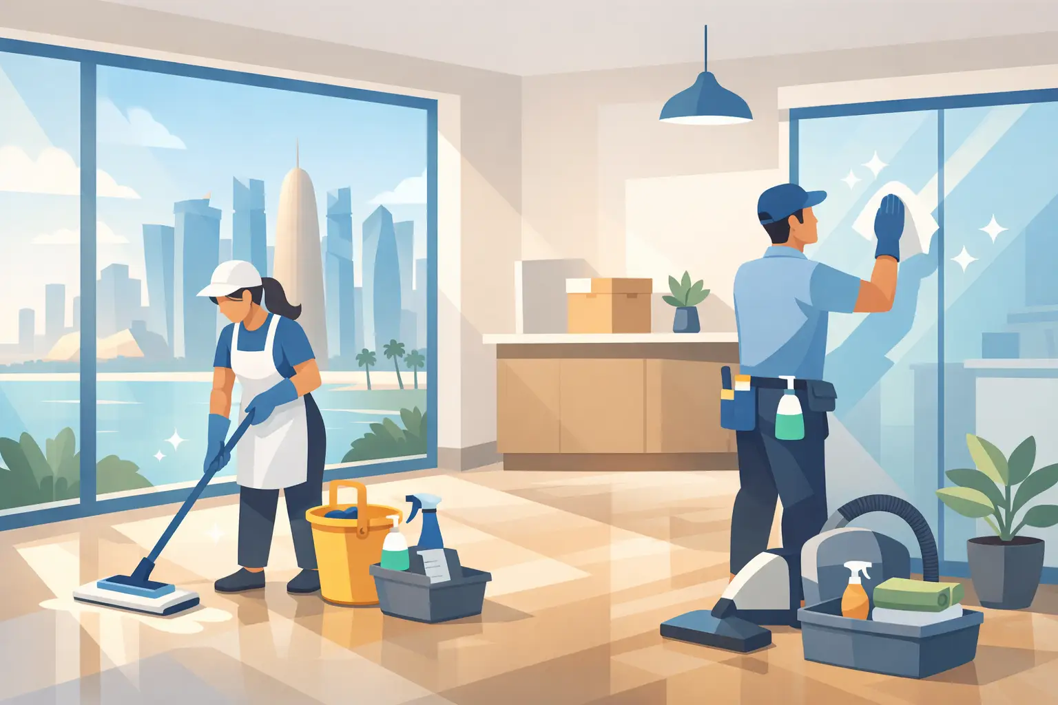 Move In Cleaning Doha for a Truly Fresh Start