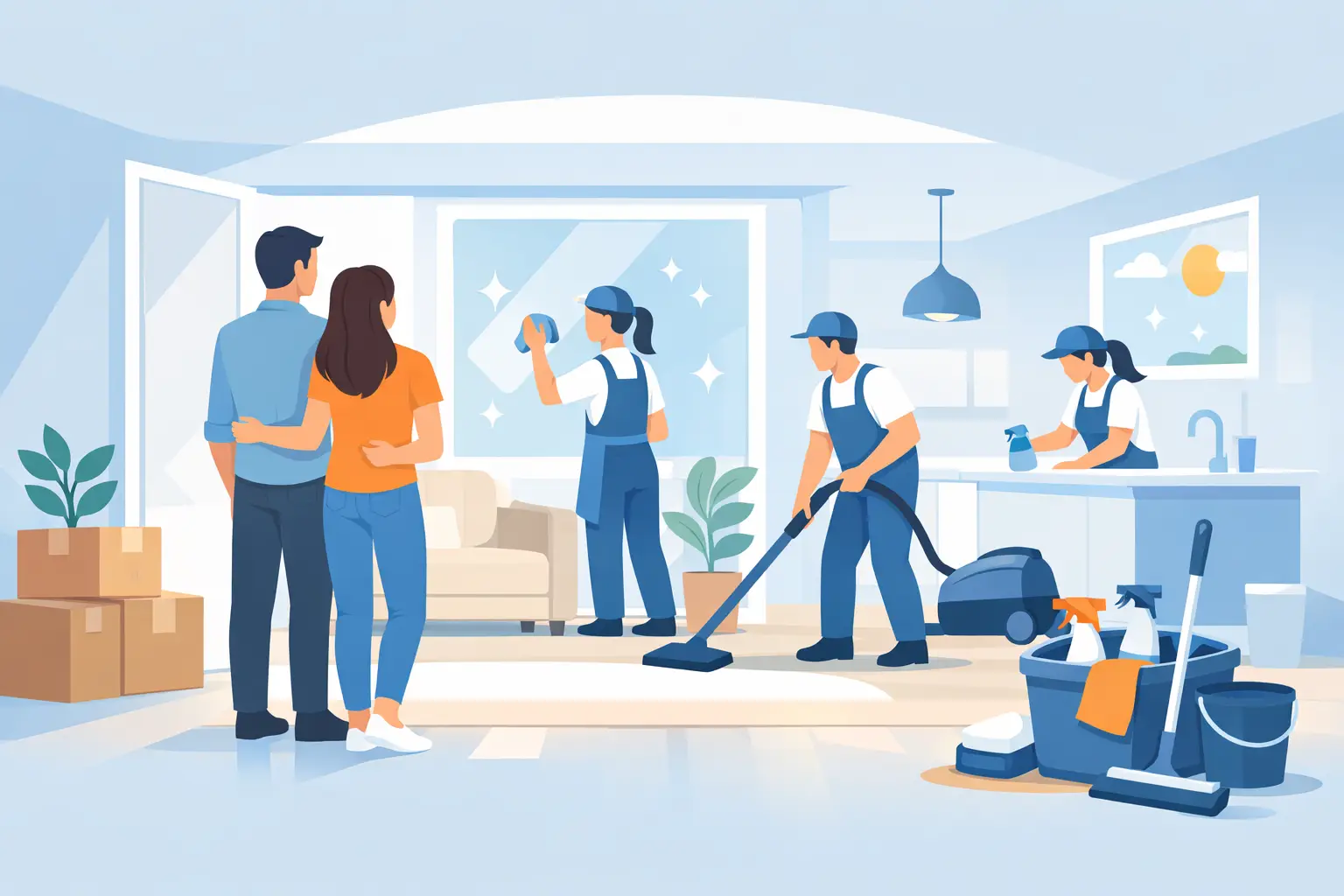 Move In Cleaning Service for a Fresh Start