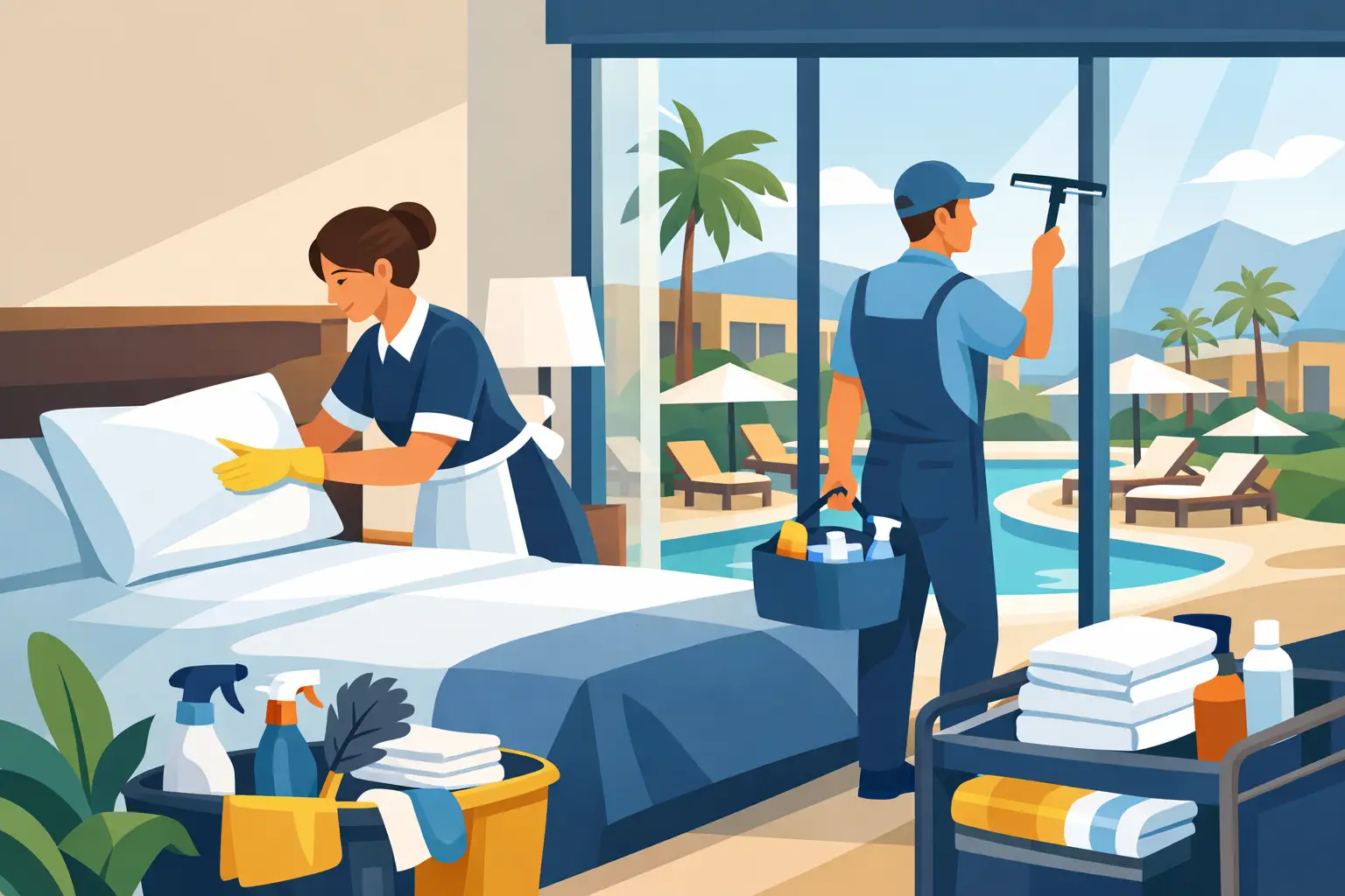 Resort Cleaning Services for Guest-Ready Stays