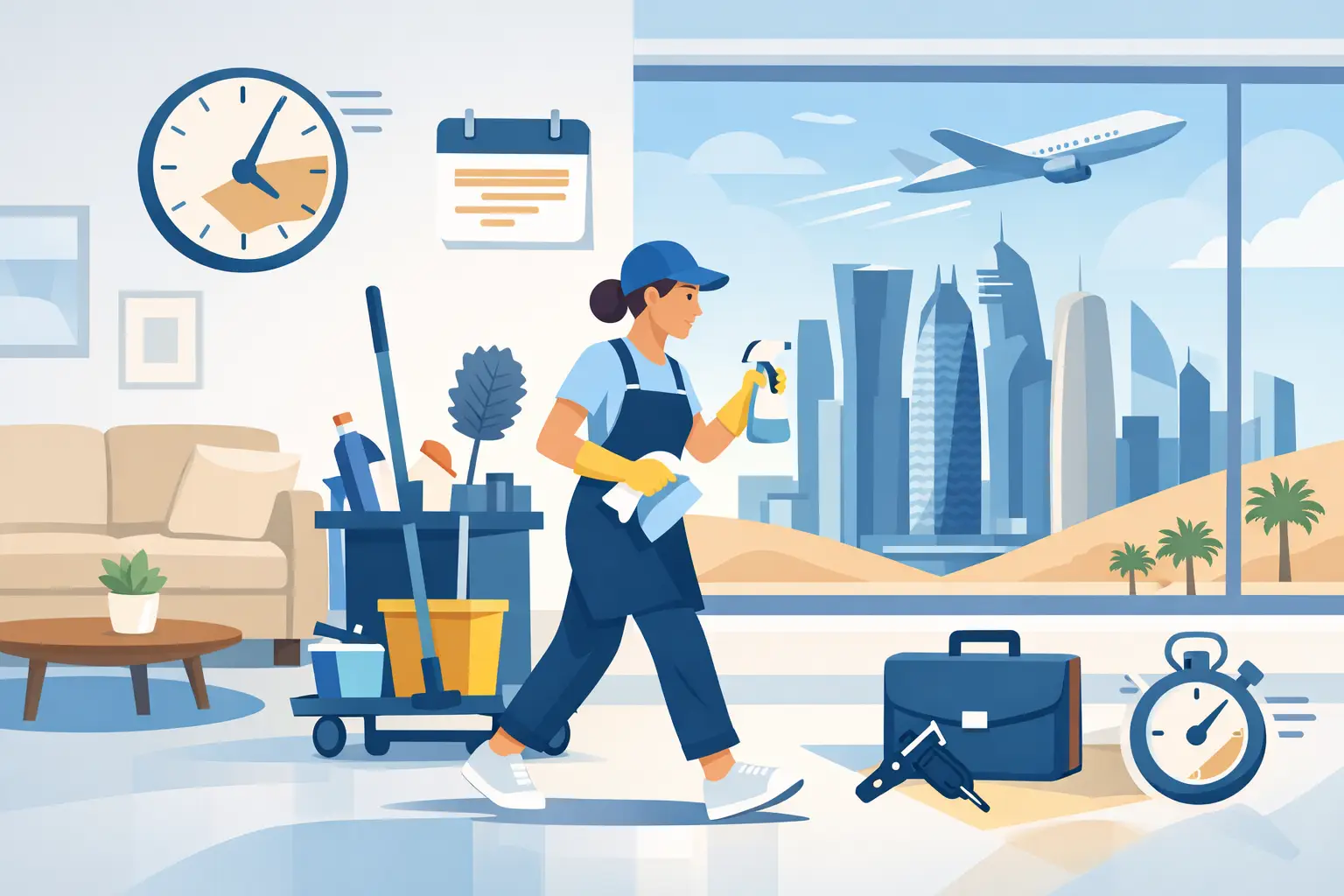 Same Day Cleaning Service Doha When Time Is Tight