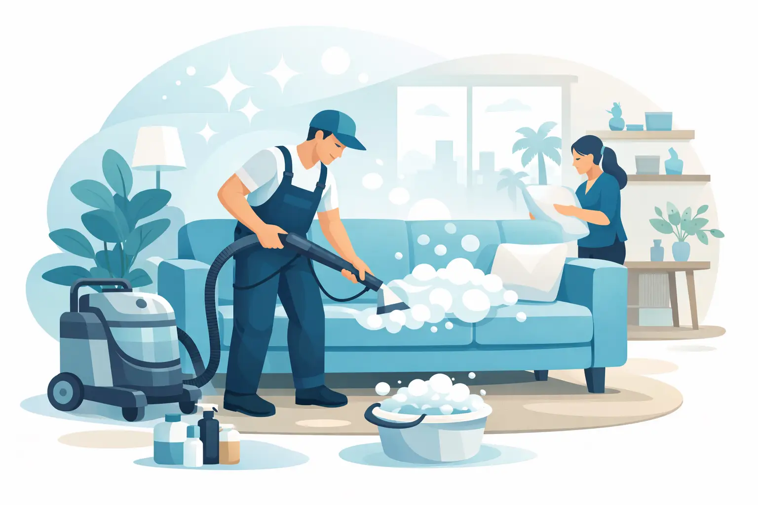 Sofa Shampoo Service Doha for a Fresher Home