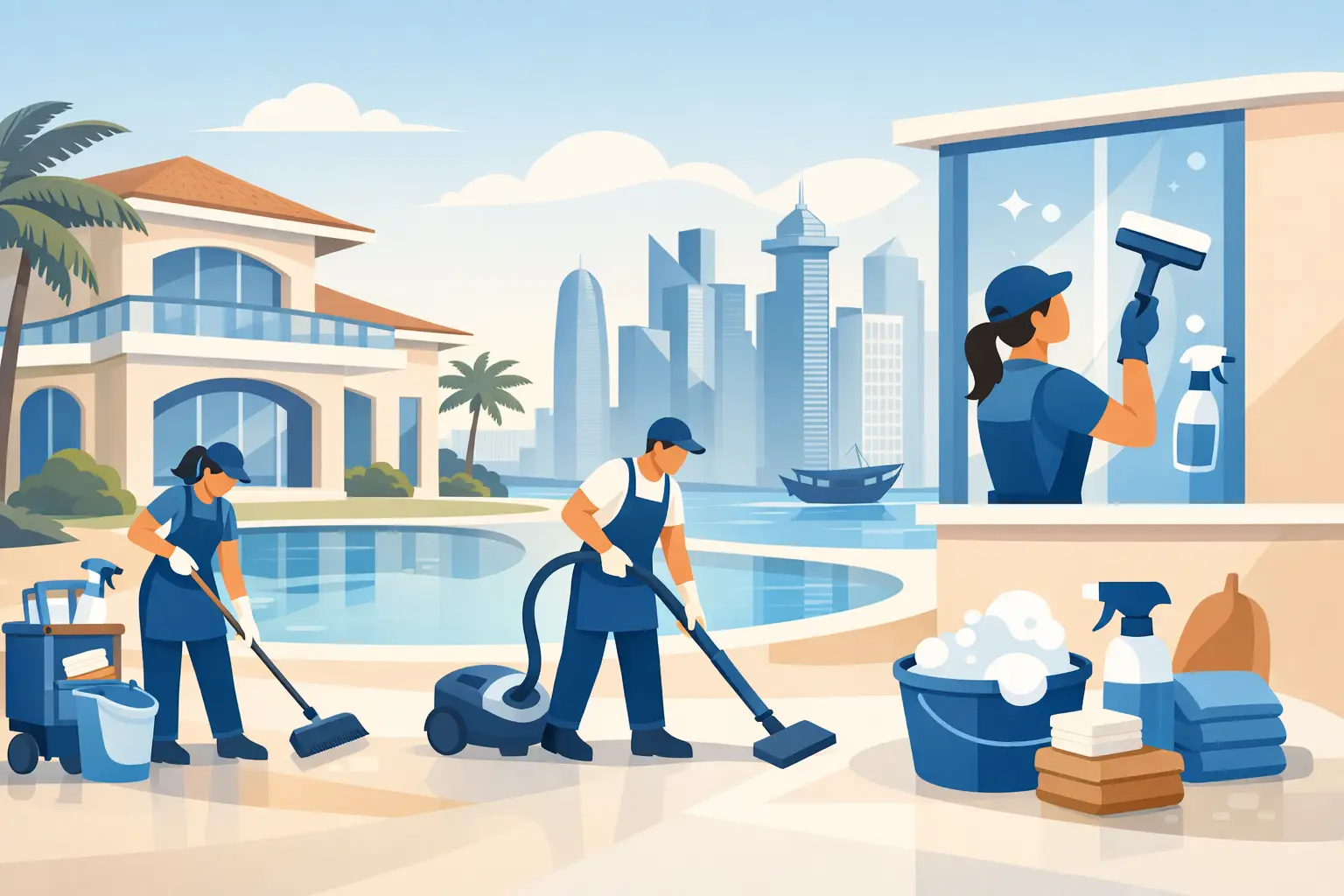 Villa Cleaning Service Doha Families Can Trust