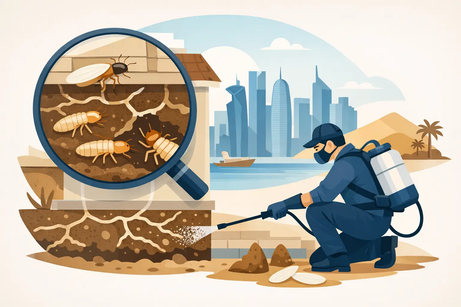 Anti Termite Treatment in Qatar: What to Expect
