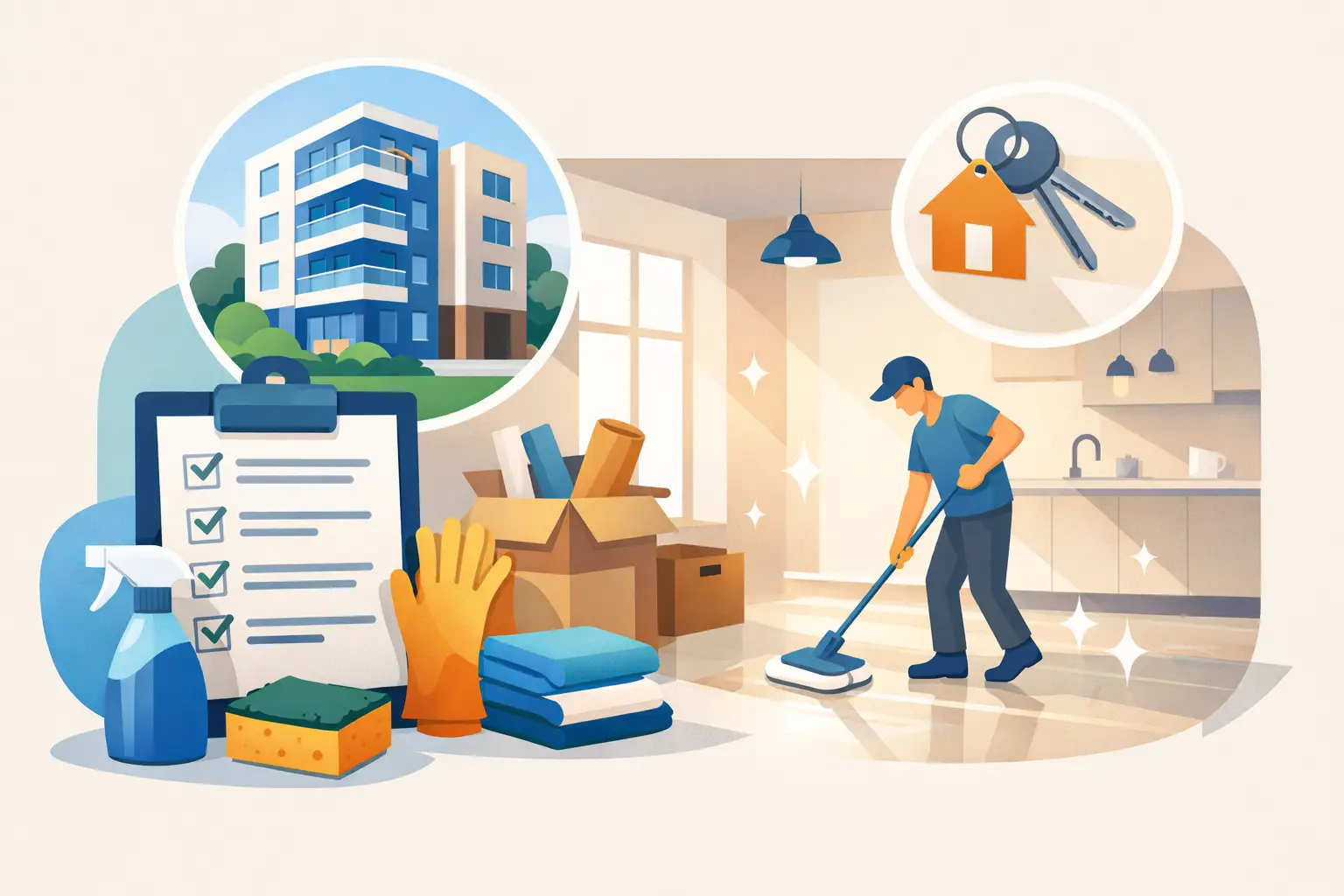 Apartment Cleaning Before Moving In Checklist
