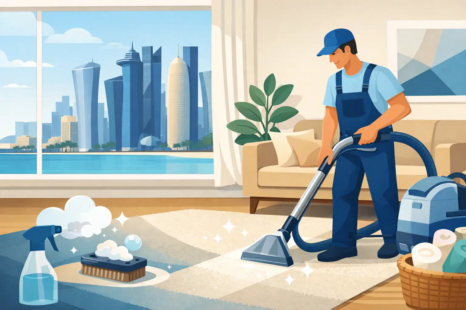 Carpet Cleaning That Keeps Doha Homes Fresh