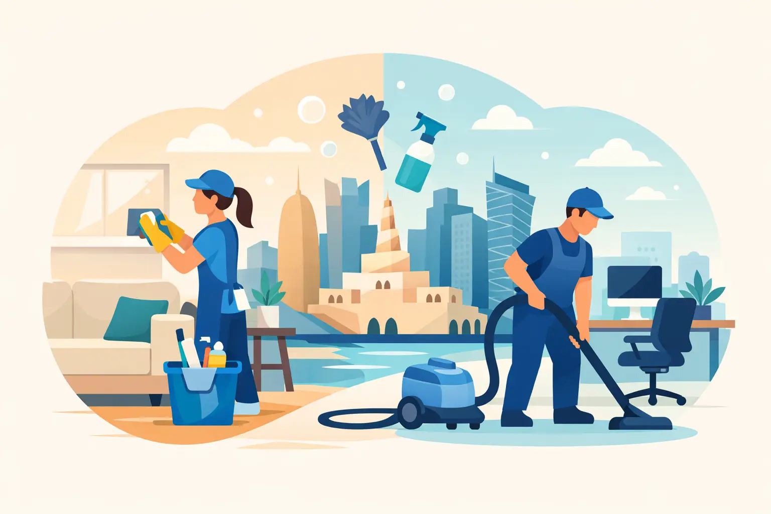 Cleaning Services Doha for Homes and Offices