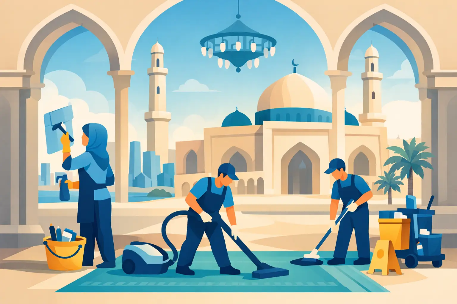 Cleaning Services for Mosques in Qatar Explained