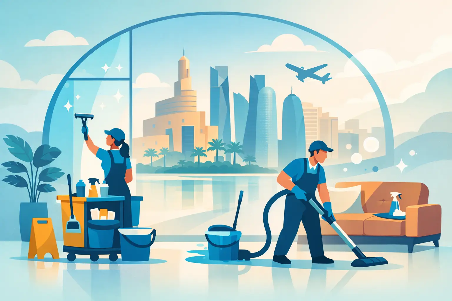 Cleaning Services That Keep Doha Spaces Fresh