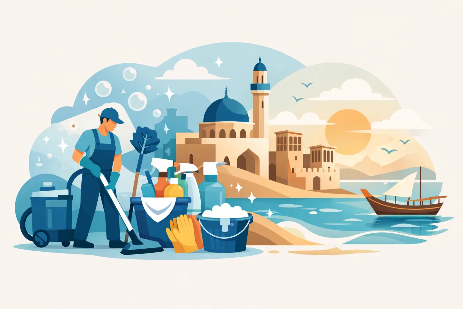 Deep Cleaning Services in Al Wakrah, Qatar