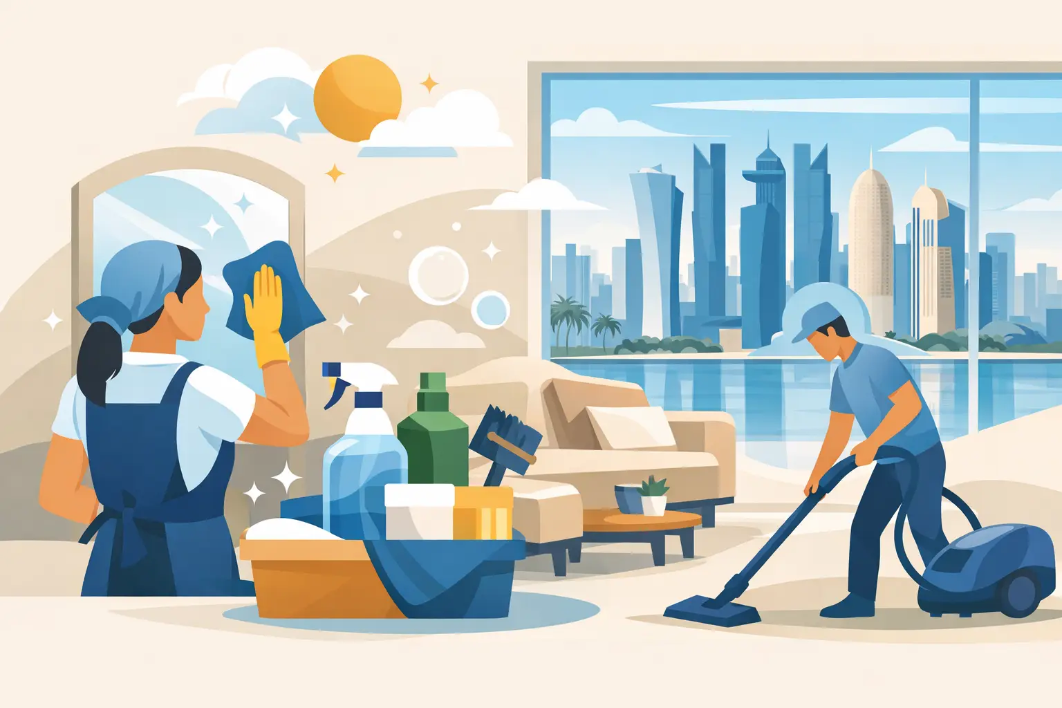 Home Cleaning That Keeps Doha Homes Fresh