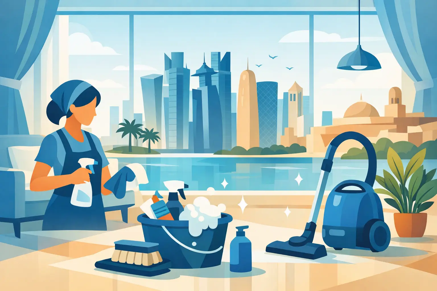 Home Cleaning That Keeps Doha Homes Fresh