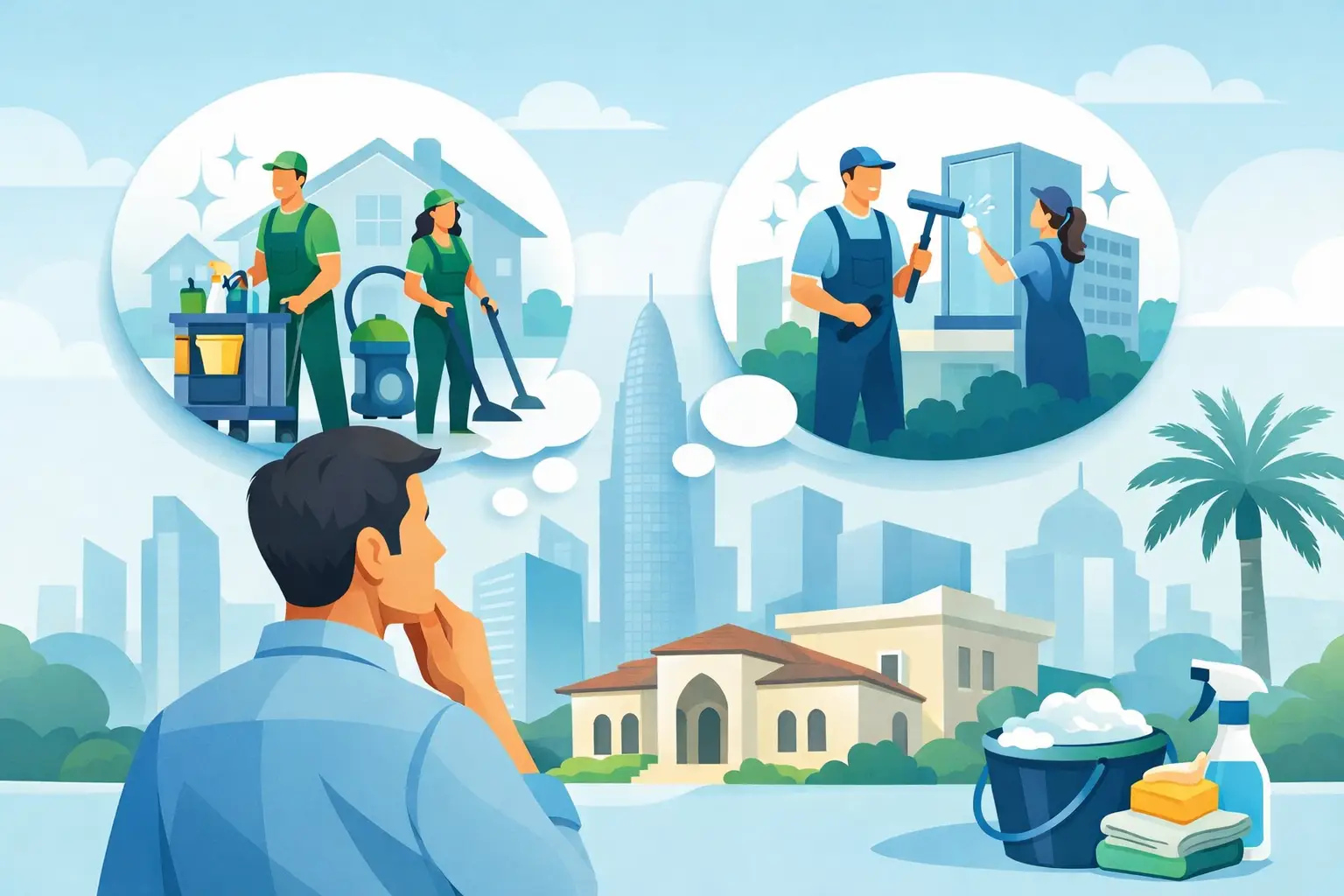 How to Choose a Cleaning Company Doha Trusts