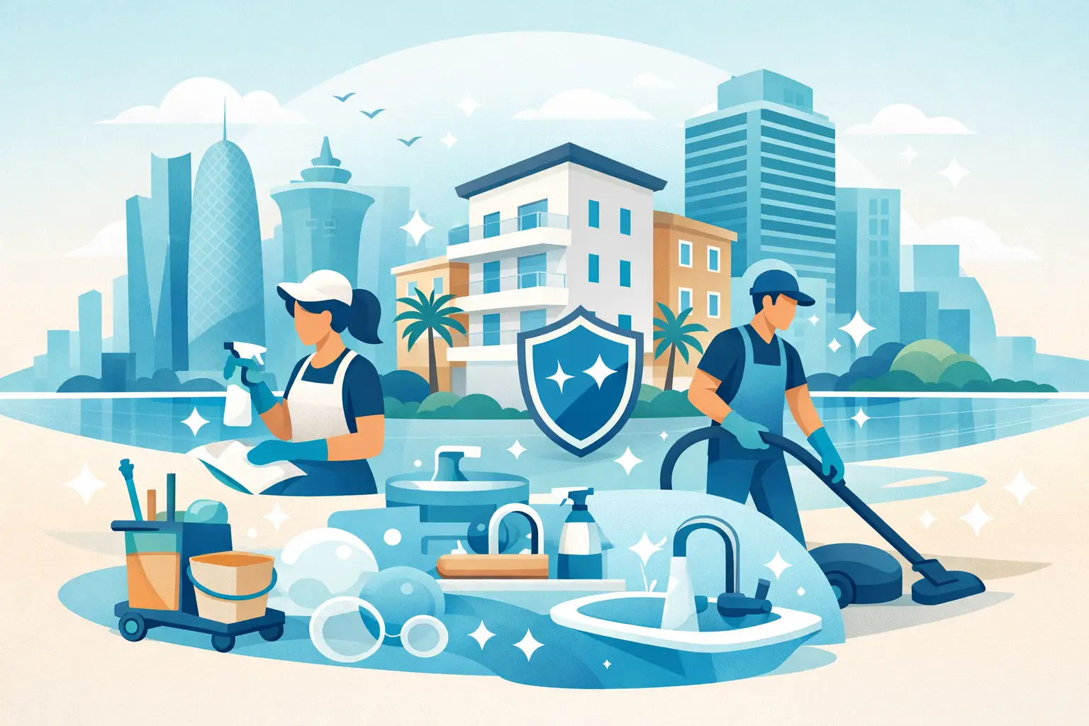 Hygiene Services for Cleaner Doha Properties