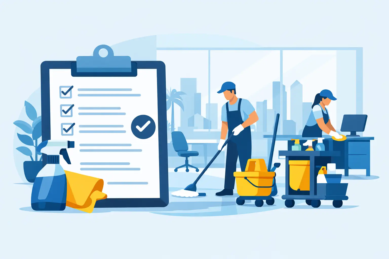Office Cleaning Tasks Checklist for Doha Teams