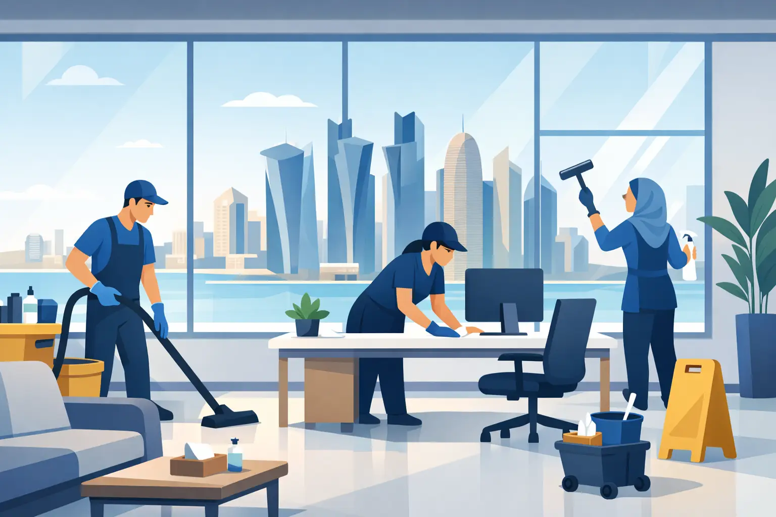 Office Cleaning That Keeps Doha Teams Ready