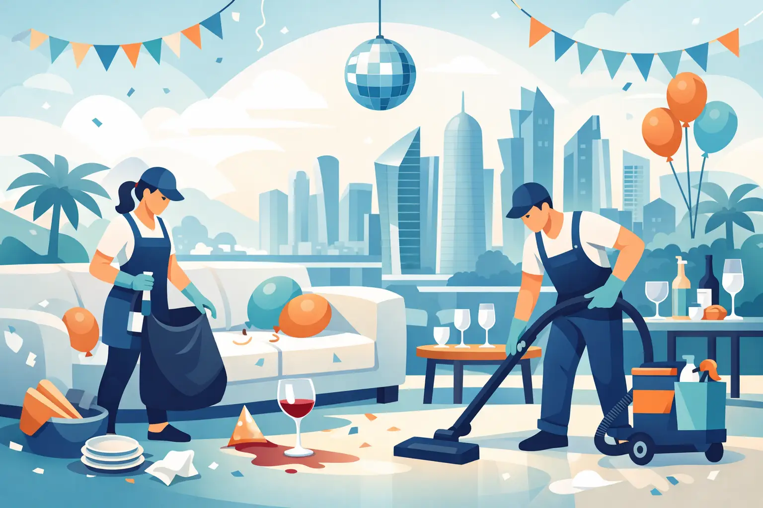 Post Party Cleaning Service Doha Made Simple
