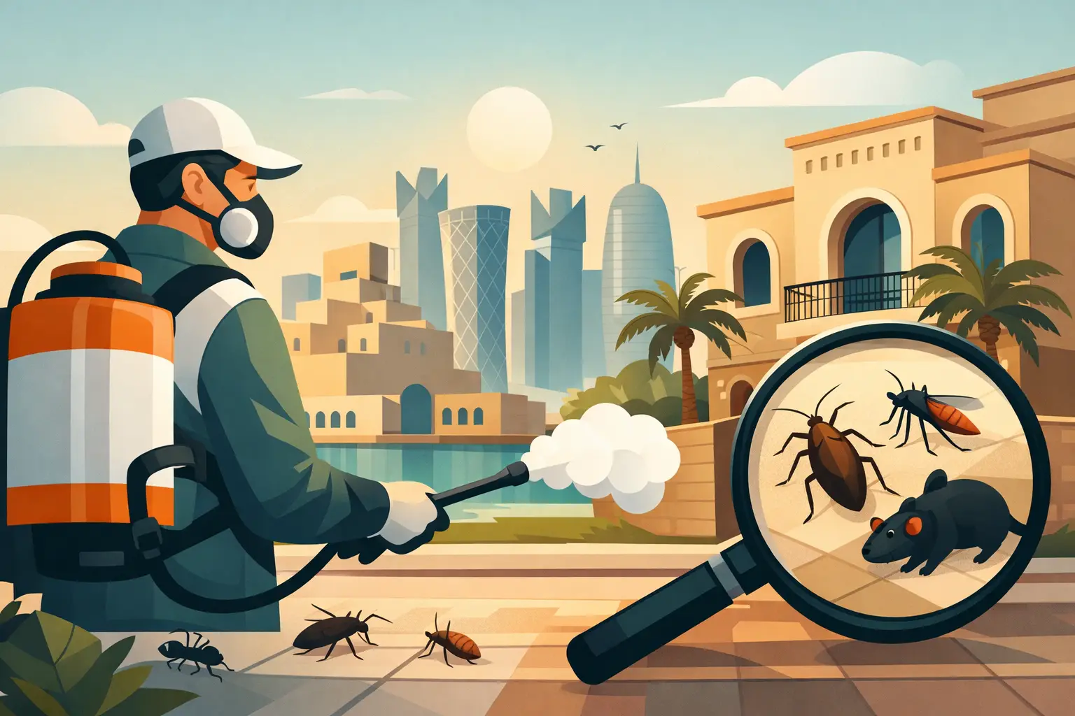 When Doha Homes Need Professional Pest Control