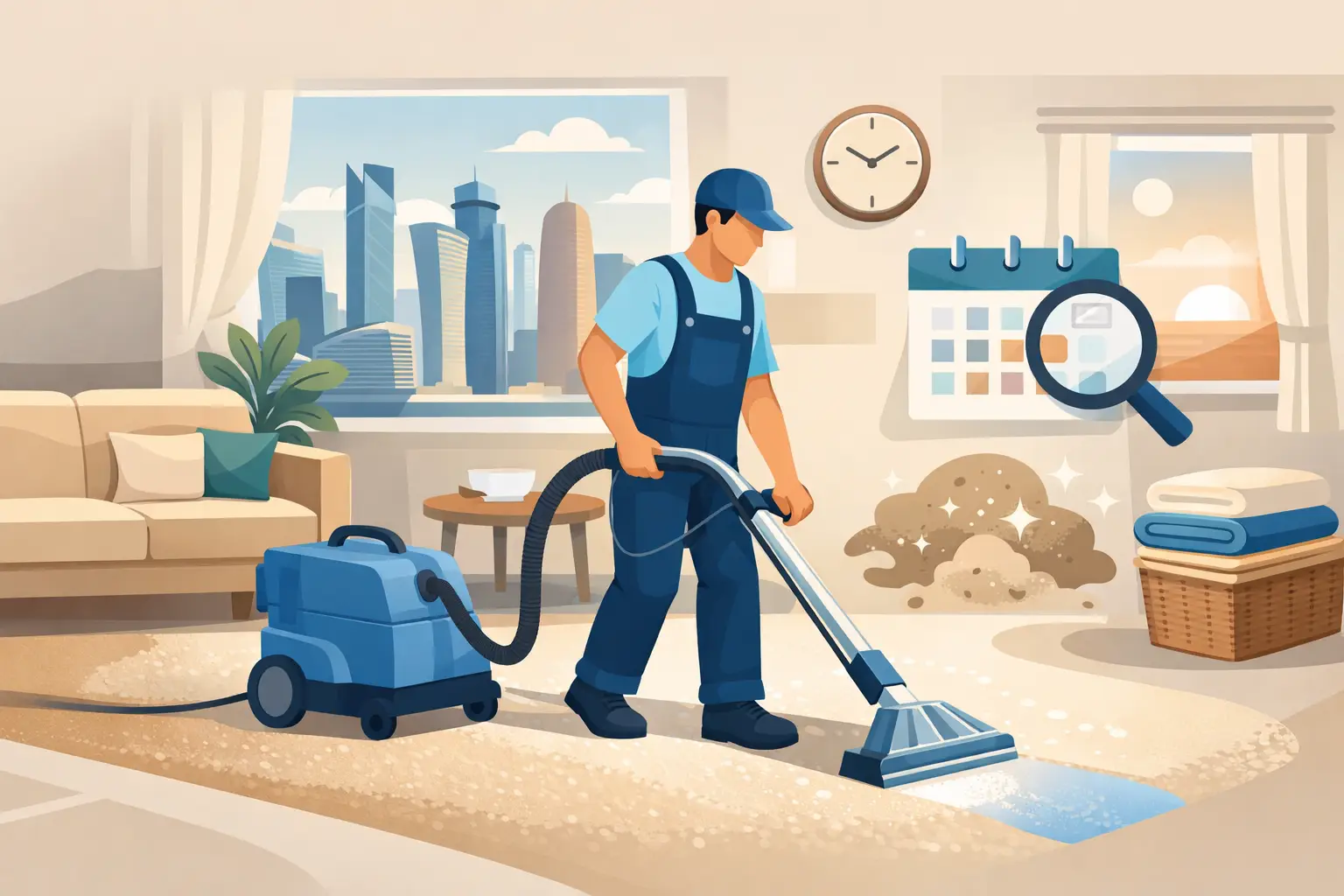 When Should Carpets Be Cleaned in Doha Homes?