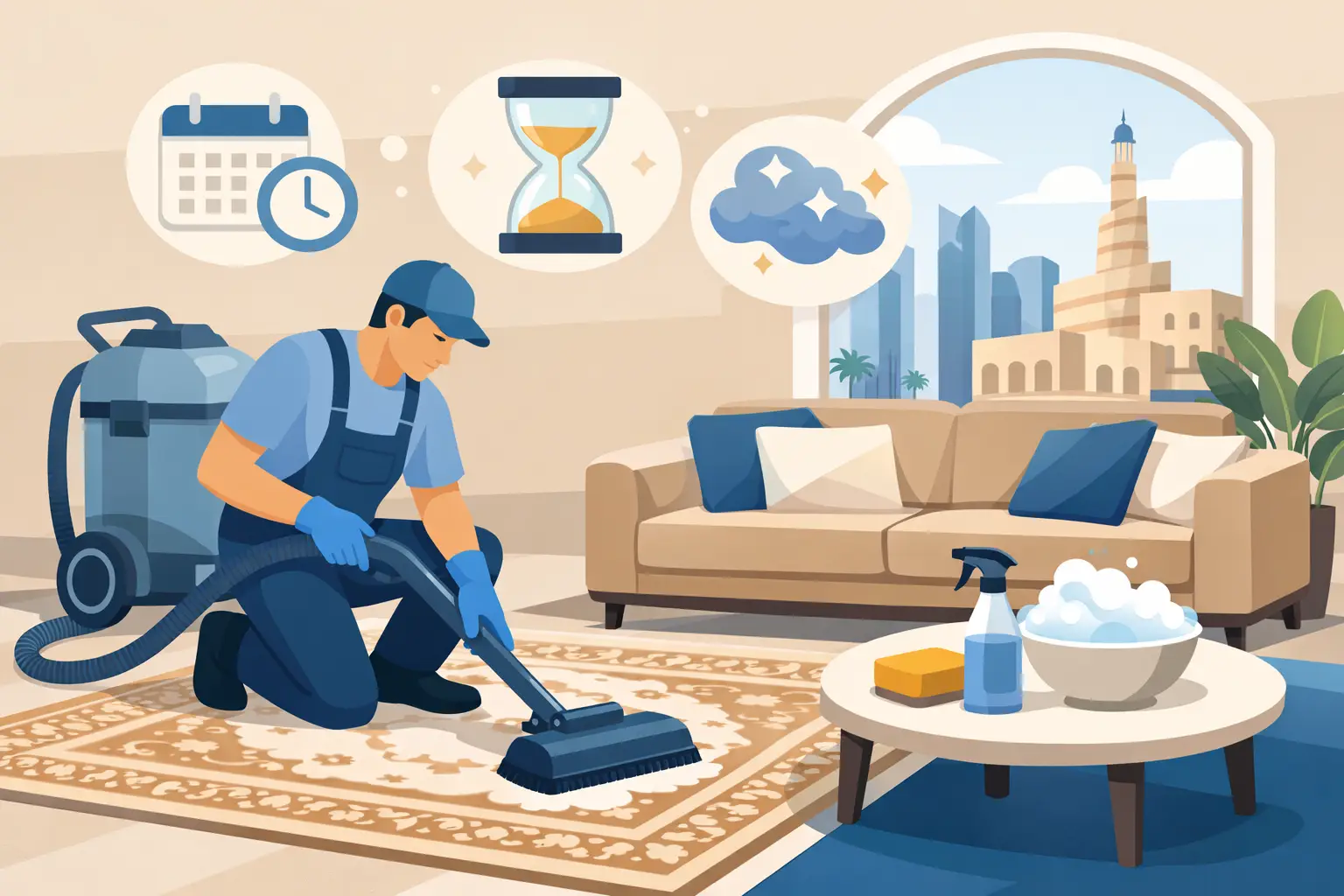 When Should Rugs Be Cleaned in Doha Homes?
